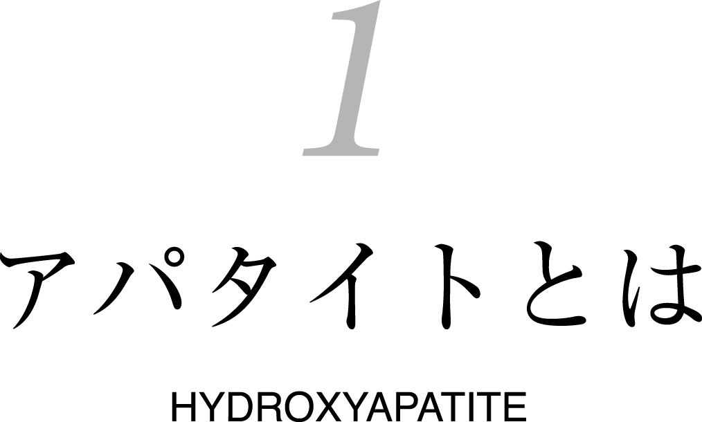 1 アパタイトとは